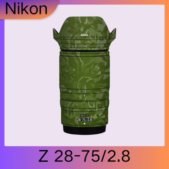 Lentes Nikon Z28-75F2.8  - Pele câmera, adesivo câmera - com alta resistência a arranhões, à prova d'água e com design elegante.